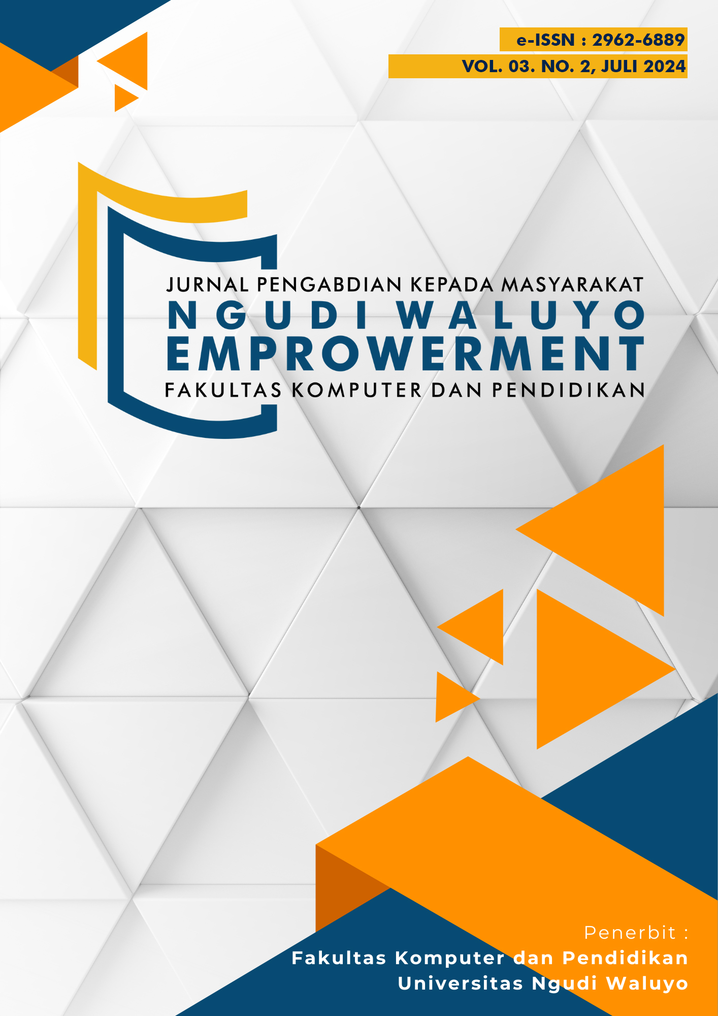 					View Vol. 3 No. 1 (2024): Ngudi Waluyo Empowerment: Jurnal Pengabdian Kepada Masyarakat
				